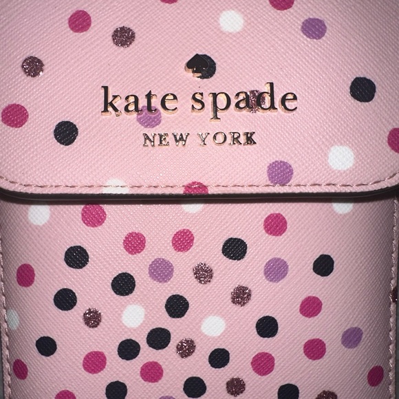 Kate Spade Staci Festival Confetti Glitter Phone Crossbody - Picture 2 of 5
